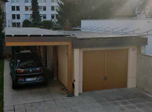 
                                 Снимка външен изглед гараж и навес - Изображение 2
                              