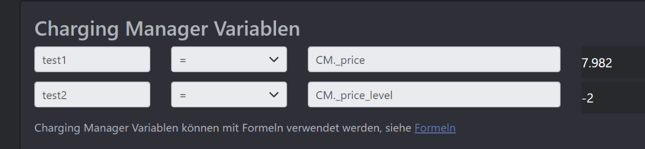 
                        Visualización de las variables del contador
                     