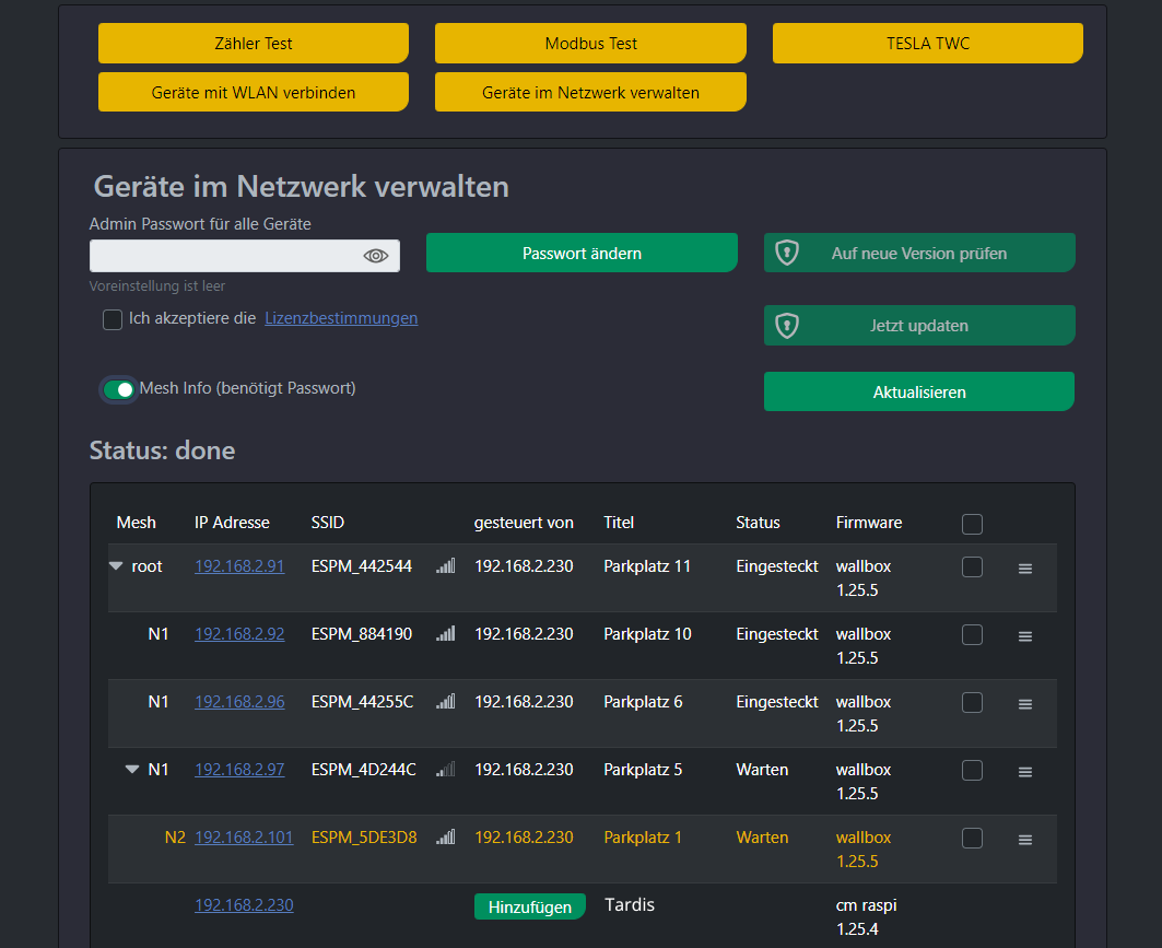 
                        Captura de pantalla de la configuración de gestión de dispositivos
                     