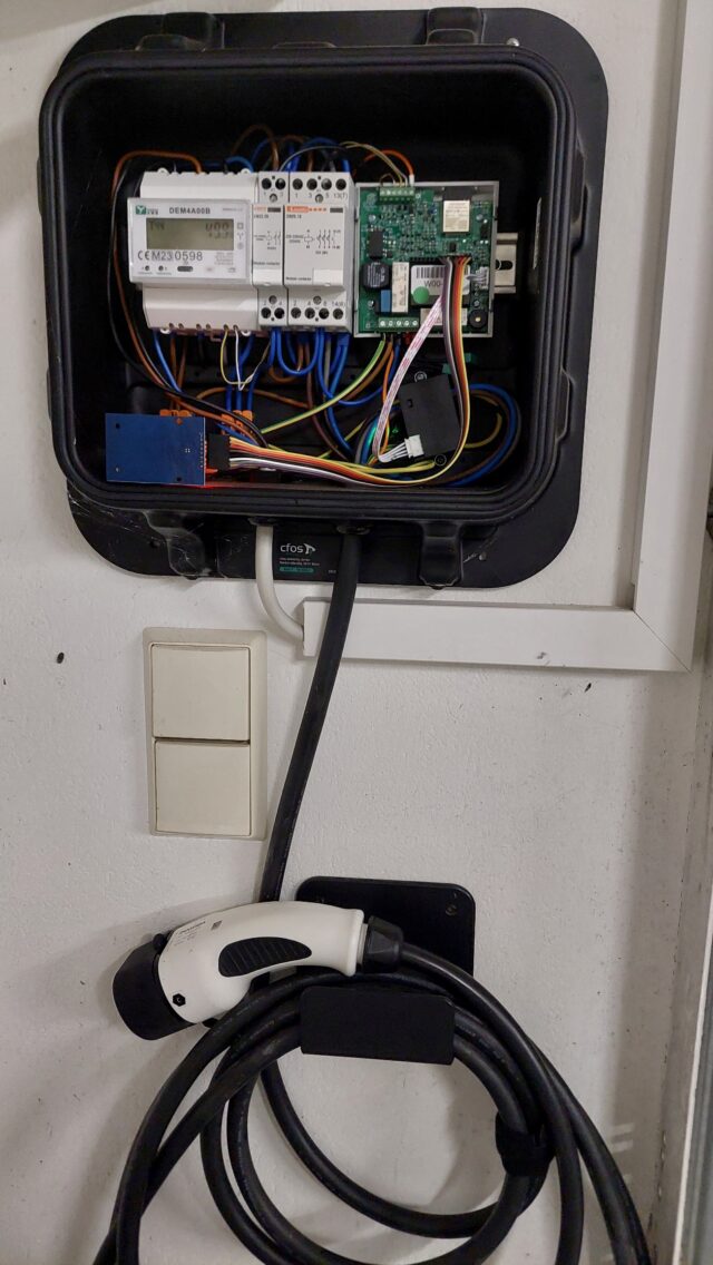 Wallbox im Einsatz